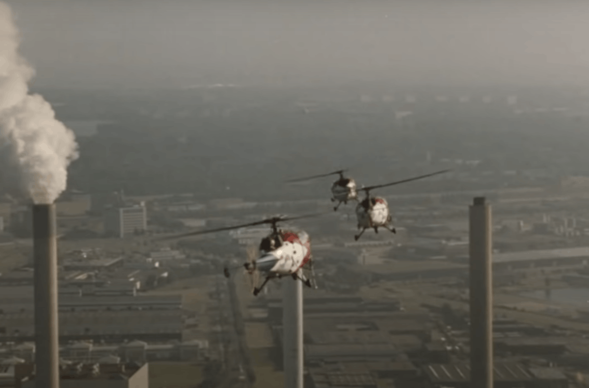 Helikopter Streichquartett, Karlheinz Stockhausen, Holland Festival 1995
