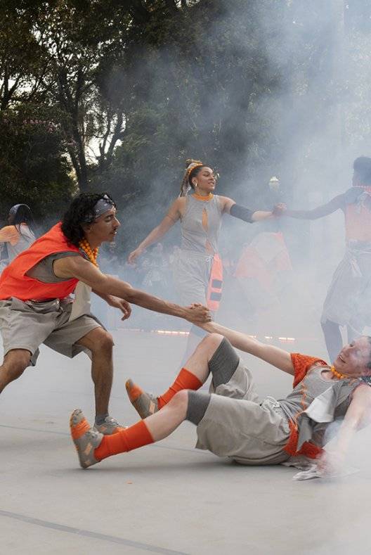 Orange and Grey: a reflection on Ana Pi’s Atomic Joy