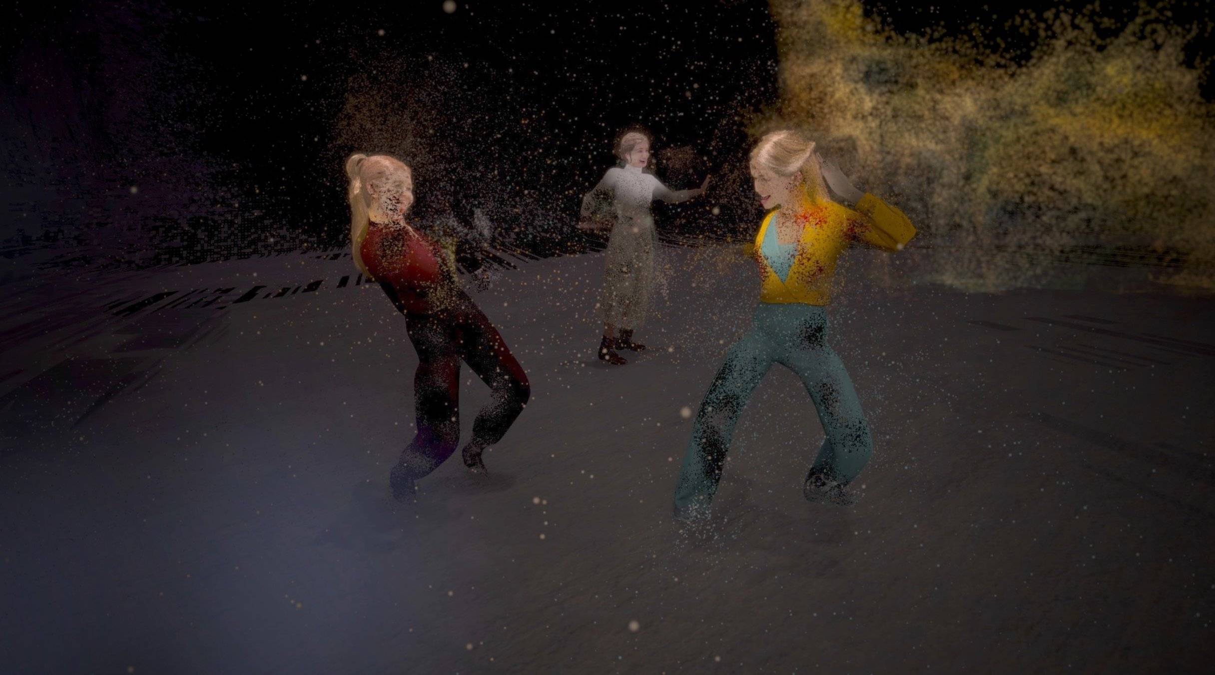 HF x UVA: Coming up From Dust: Venturing Through a Virtual Imagination