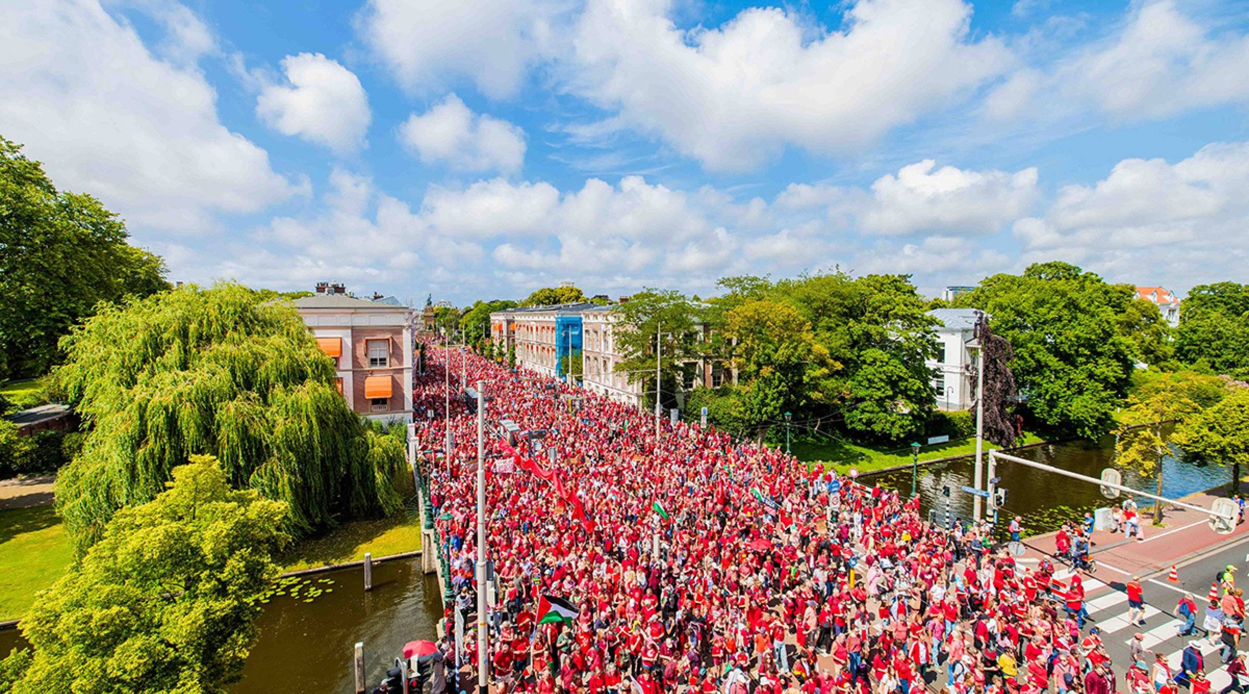 On October 5, we will once again draw a red line together